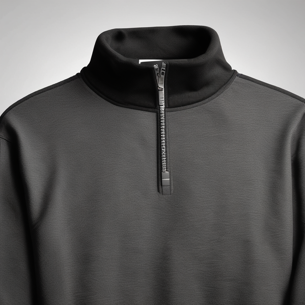 Mock Neck Sweatshirt